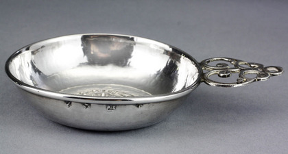Spanish Silver Porringer / Wine Taster - 